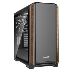 be quiet! Silent Base 601 Midi-Tower Schwarz/Orange - Fenster 