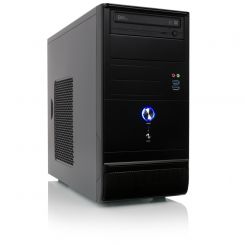 ARLT Mr. Whisper / AMD Ryzen 3 4300GE / 8GB RAM / 480GB SSD / 1TB HDD / Win 10 / DVD 