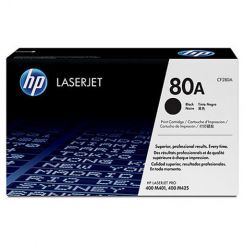 Hewlett Packard HP 80A LaserJet Toner Schwarz 