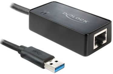 Delock Adapter USB 3.0 > Gigabit LAN 10/100/1000 Mb/s 