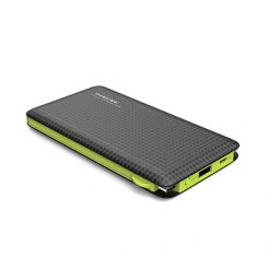 ARLT 10.000mAh Powerbank - externer Zusatzakku - mit integrierten Ladekabeln 