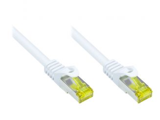 40m LAN RJ-45 Netzwerkkabel m. CAT 7 Weiß 