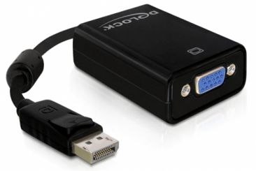 Adapter Displayport 1.2 Stecker auf VGA Buchse 