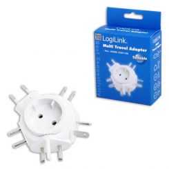 LogiLink Reiseadapter für Euro Stecker 