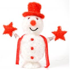 LED Schneemann Groß 