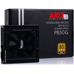 850W ARLT LowNoise ATX Netzteil - 80 Plus Gold vollmodular 