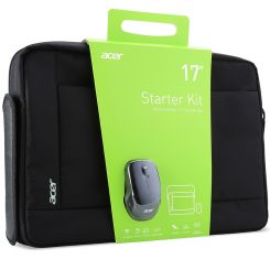 43,94cm (17,3 Zoll) Acer Notebook Starter Set 17,3" - Notebooktasche Schwarz 
