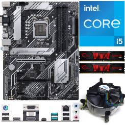Aufrüstkit Intel i5-11400 (6x 2,6GHz) + 16GB RAM + ASUS Prime B560 Plus Mainboard 