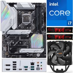 Aufrüstkit Intel Core i7-11700K + 16GB RAM + ASUS Prime Z590-A Mainboard 