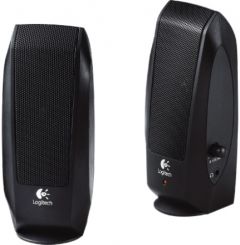 Logitech S120 2.0 Stereo Lautsprecher Schwarz 