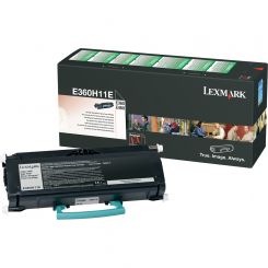Lexmark Toner E360H11E Schwarz 