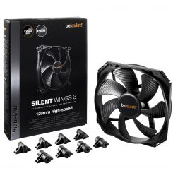 120mm be quiet! Silent Wings 3 PWM High-Speed Gehäuselüfter 
