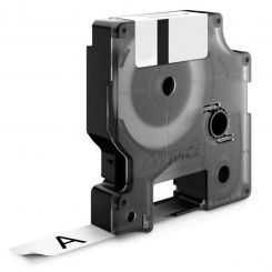Dymo D1 Standardetiketten 12mm Weiß 