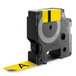 Dymo D1 Standardetiketten 19mm Gelb 