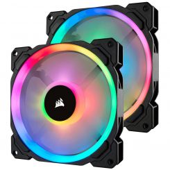 Corsair LL140 140mm Gehäuselüfter mit RGB Beleuchtung 2er Pack 