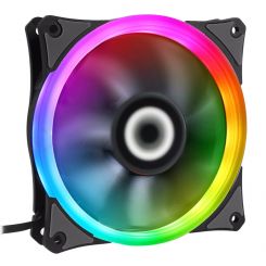 120mm GameMax GMX Rainbow-S Gehäuselüfter 