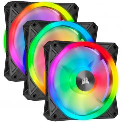 120mm Corsair iCUE QL120 RGB PWM Triple Fan Kit Gehäuselüfter 