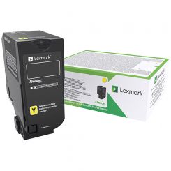 Lexmark Toner 74C2HYE Gelb 