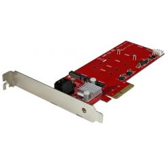 StarTech 2x M.2 NGFF SSD RAID Karte plus 2x SATA III Ports 