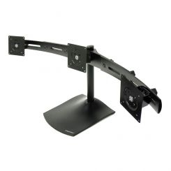Ergotron DS100 Standfuß für drei Monitore horizontal angeordnet 