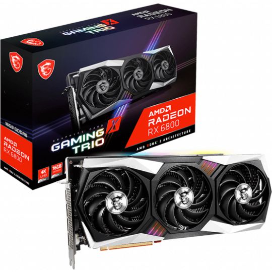 MSI Radeon RX 6800 Gaming X Trio 16G 