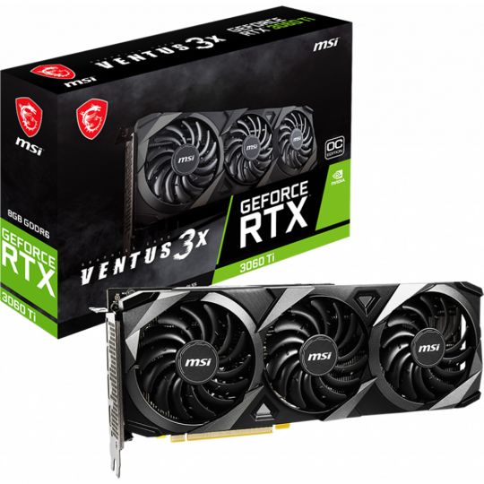 MSI GeForce RTX 3060 Ti Ventus 3X 8G OC (LHR) 