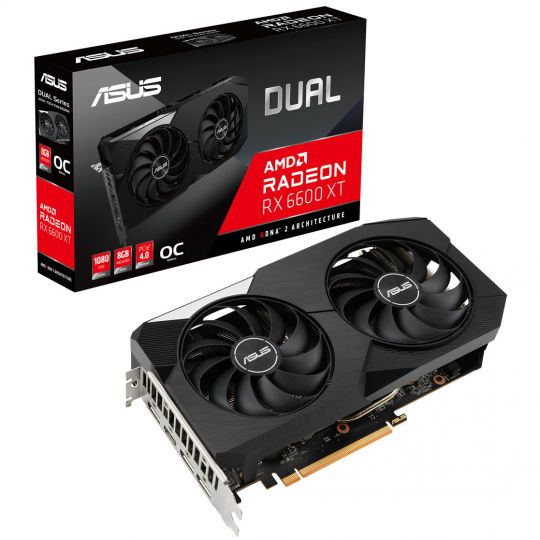 ASUS RX6600XT 8GB ASUS DUAL O8G 