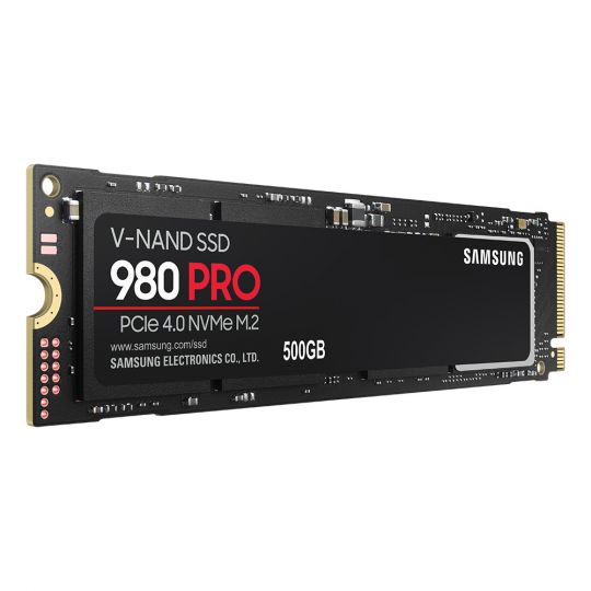 500GB Samsung 980 PRO - M.2 (PCIe® 4.0) SSD 