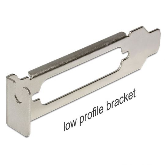 Slotblech Low Profile mit SUB-D 