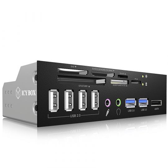 RaidSonic Icy Box IB-863a-B Multikartenleser USB 3.0 