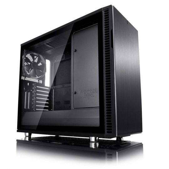 Fractal Design Define R6 USB-C Blackout TG Midi-Tower Schwarz 