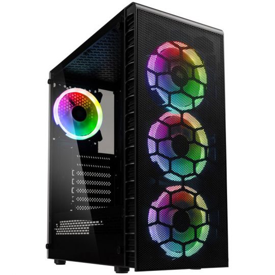 Kolink Observatory Lite Mesh Schwarz Midi-Tower 