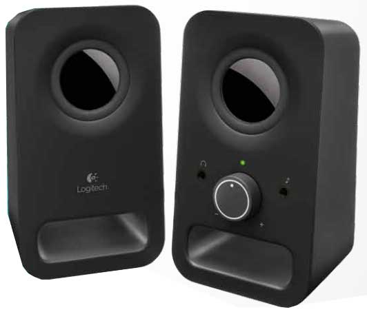 Logitech Z150 2.0 Lautsprecherset Schwarz 