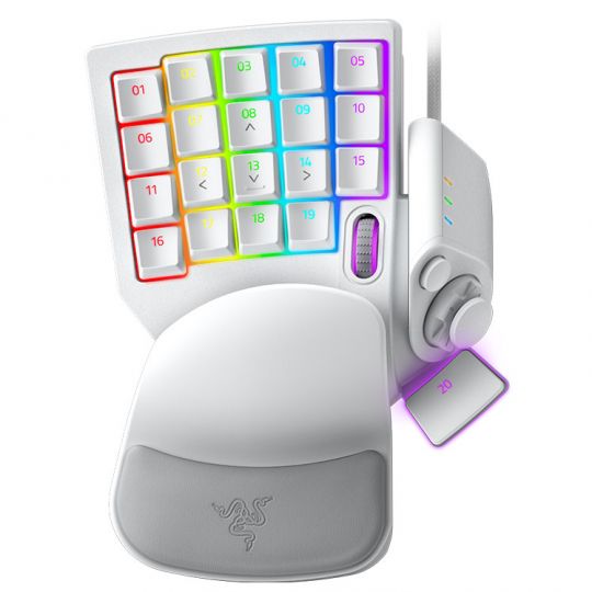 Razer Tartarus Pro Gaming Keypad Mercury weiß - Razer Analog Optical 