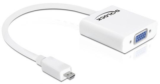 Adapter HDMI-micro D Stecker > VGA Buchse 