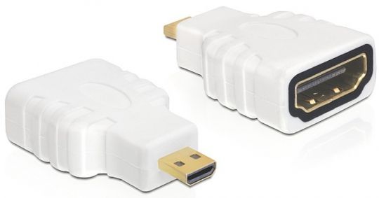 Delock Adapter High Speed HDMI - micro D Stecker > A Buchse 