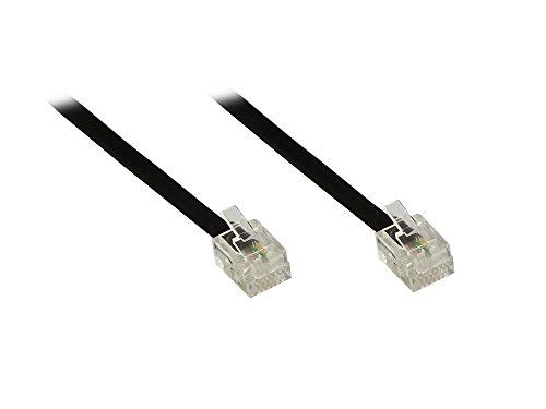 10m Telefon-Verbindungskabel RJ11 auf RJ11 