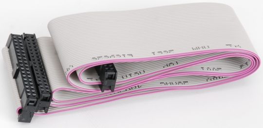 FDD Flachbandkabel, 34pol. für Diskettenlaufwerk, 0.85m 