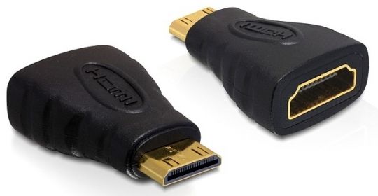 Delock Adapter High Speed HDMI C Stecker > A Buchse 