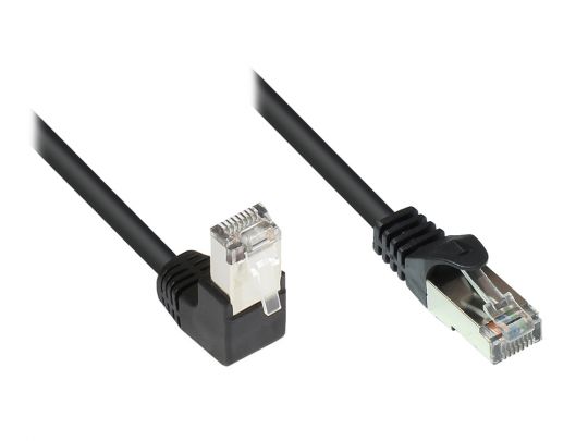 3m Netzwerkkabel abgewinkelt unten 