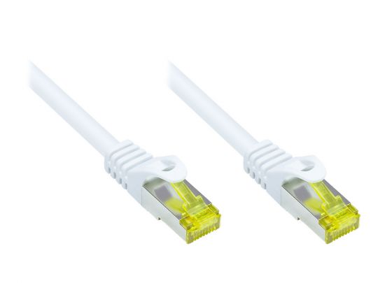40m LAN RJ-45 Netzwerkkabel m. CAT 7 Weiß 