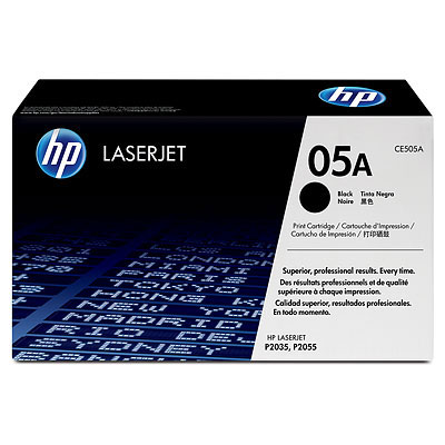 Hewlett Packard HP 05A Toner Schwarz 
