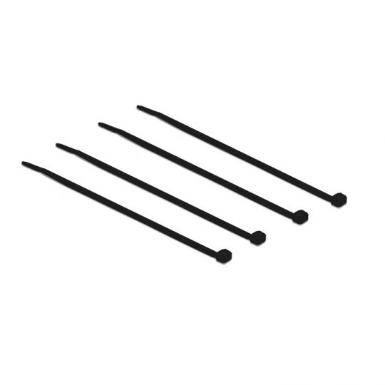 100 Stück Kabelbinder schwarz 200 x 3,6mm 