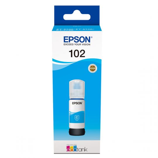 Epson 102 70ml Nachfülltinte Ecotank Cyan 