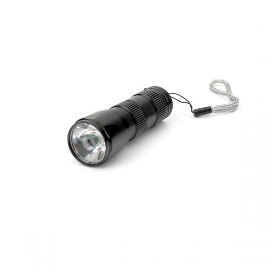 LED Taschenlampe Schwarz 
