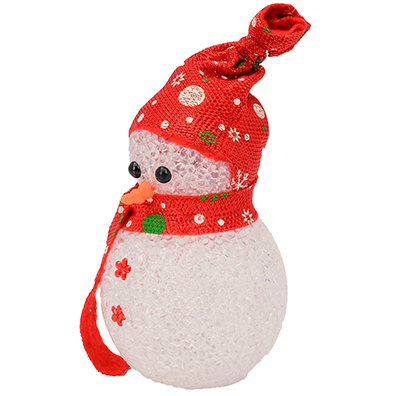 LED Schneemann Mittel 