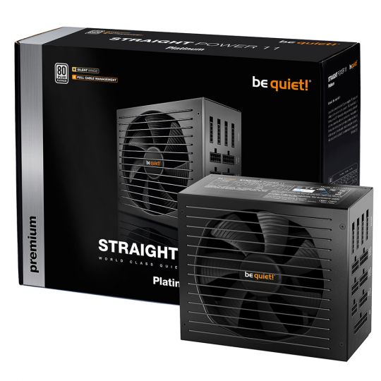 850W be quiet! Straight Power 11 - 80 Plus Platinum vollmodular 