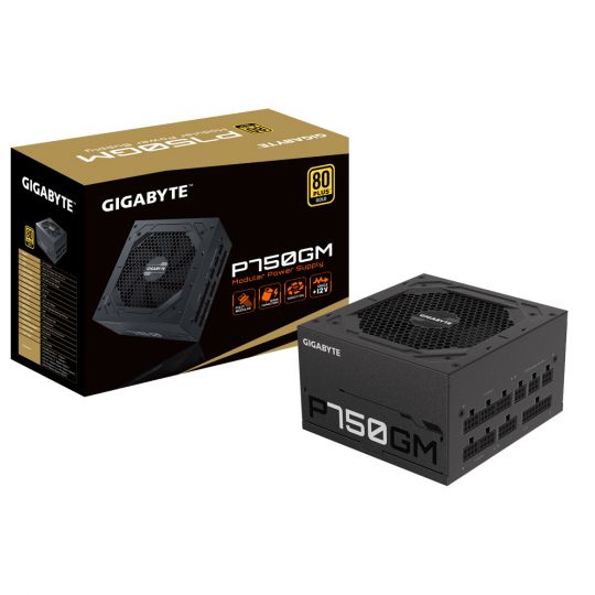 750W Gigabyte P750GM - 80 Plus Gold vollmodular 