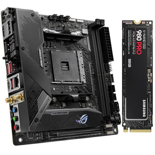 Bundle - ASUS ROG Strix B550-I + Samsung 980 Pro 500GB 