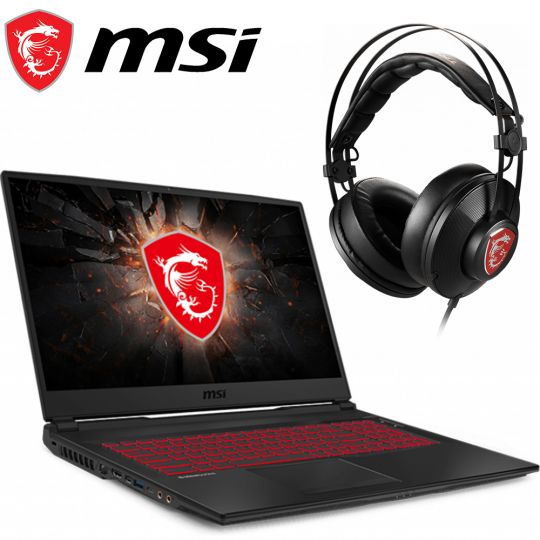 MSI GF65 Thin 10UE-268 15,6" FullHD + MSI H991 Gaming Headset 
